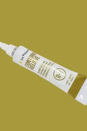 CONTORNO DE RELIEVE LA PAJARITA R-1 ORO 20 ML Súper Precio