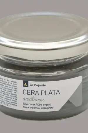 No Te Lo Pierdas CERA SÓLIDA METALIZADA PLATA LA PAJARITA 75 ML