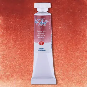 Más Vendido Acuarelas White Nights en tubo 10 ml. Rojo Inglés 321