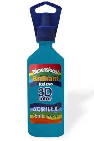 Devolución Gratuita DIMENSIONAL ACRILEX BRILLANTE Nº577 TURQUESA 35 ML