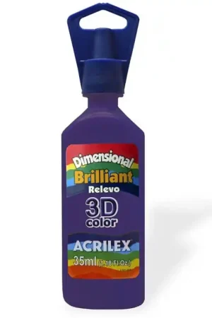 Envío Inmediato DIMENSIONAL ACRILEX BRILLANTE Nº540 VIOLETA COBALTO 35 ML