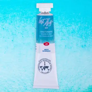 Acuarelas White Nights en tubo 10 ml. Turquesa de Cobalto 531 Última Versión