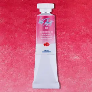 Garantía De Devolución De Dinero Acuarelas White Nights en tubo 10 ml. Rojo Quinacridona 361