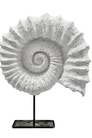 RESINA, AMONITE FÓSIL CON PEANA Entrega Rápida