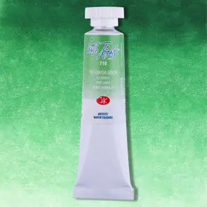 Acuarelas White Nights en tubo 10 ml.  Amarillo-Verde 718 Pago Seguro
