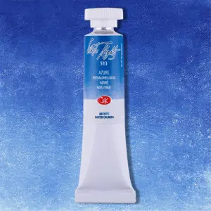 Nuevo Modelo Acuarelas White Nights en tubo 10 ml. Azul Ftalocianina 513