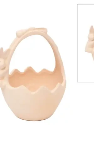 Edición Limitada BARRO COCIDO, CESTA CONEJITO 17x20 CM