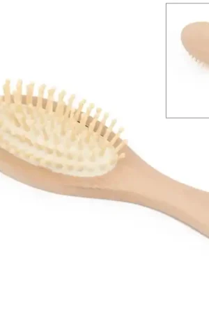 CEPILLO DE MADERA OVALADO 22.5x6.5 CM Ordena Ya