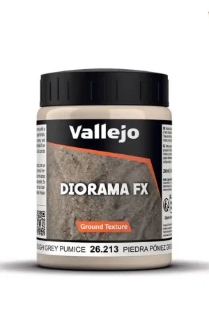 Compra Ahora PASTA PIEDRA POMEZ GRUESA GRIS VALLEJO 200 ML