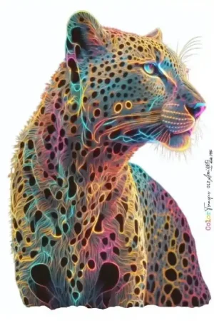 TRANSFER COLOR ANI ARTS 20x30 CM FELINO Marca Reconocida