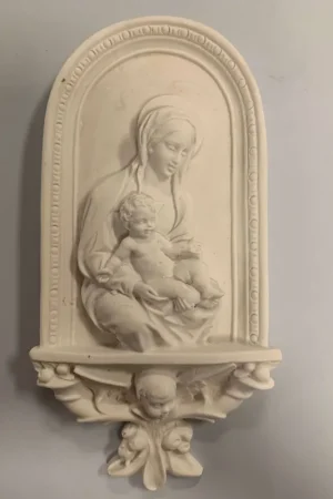 Directo De Fábrica MARMOLINA, RELIEVE VIRGEN 22x11 CM