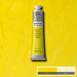 Óleo Winsor & Newton Winton color Amarillo Limón (200 ml) Garantía Incluida