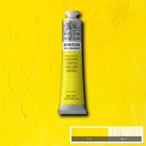 Garantía Incluida Óleo Winsor & Newton Winton color Amarillo de Cadmio Limón (200 ml)