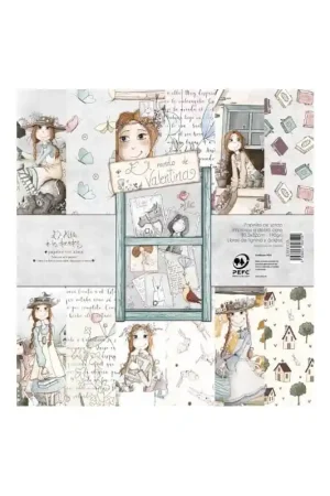PAPEL SCRAP EL ALTILLO DE LOS DUENDES KIT 30x30 EL MUNDO DE VALENTINA Bestseller