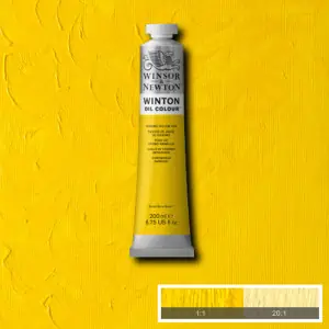 Original Óleo Winsor & Newton Winton color Tono de Cromo Amarillo (200 ml)