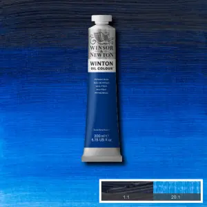 Envío Gratis Óleo Winsor & Newton Winton color Azul Ftalo (200 ml)