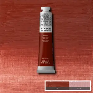 Óleo Winsor & Newton Winton color Rojo Indio (200 ml) Pago Seguro