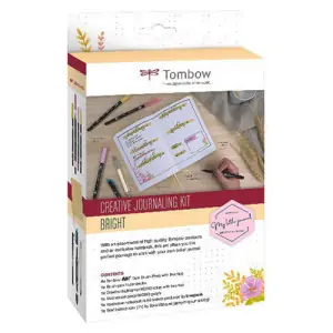 Promoción Exclusiva Set Creativo Bullet Journaling Tombow, Bright