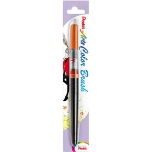 Compra Hoy Pincel "Colour Brush" recargable Pentel, Naranja 107