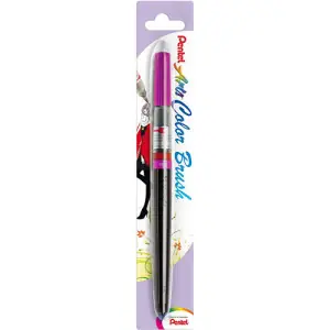 Pincel "Colour Brush" recargable Pentel, Morado 150 Más Vendido
