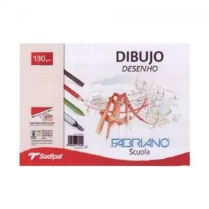 Fabriano dibujo, (minipack) 24x32, 130 gr, pack 10 h (A4+) Súper Precio