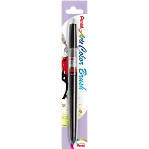 Pincel "Colour Brush" recargable Pentel, Negro 101 Solo Hoy