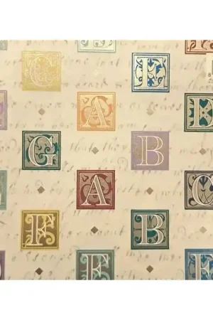 Precio Rebajado PAPEL DECORATIVO KARTOS ORO TYPE FACE