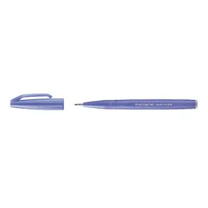 Directo De Fábrica Rotulador Pincel Pentel Touch, Azul Violeta