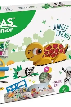 Compra Ahora PASTA DE MODELAR DAS JUNIOR SET JUNGLE FRIENDS