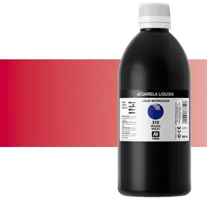 Acuarela Liquida Vallejo n. 230 Rojo Intenso, 500 ml. Exclusivo
