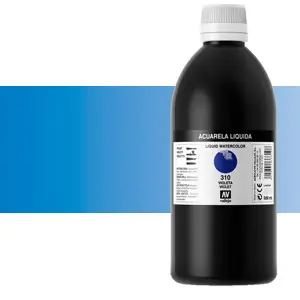 Acuarela Liquida Vallejo n. 440 Azul Proceso Primario, 500 ml. Original