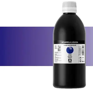 Acuarela Liquida Vallejo n. 310 Violeta, 500 ml. Mejor Calidad