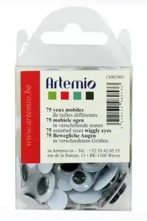 Envío Gratis OJOS MÓVILES VARIOS TAMAÑOS 75 PIEZAS