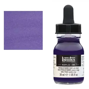 Tinta Acrilica Liquitex n. 314 Azul Ftalo (Tono Rojo), 30 ml. De Moda