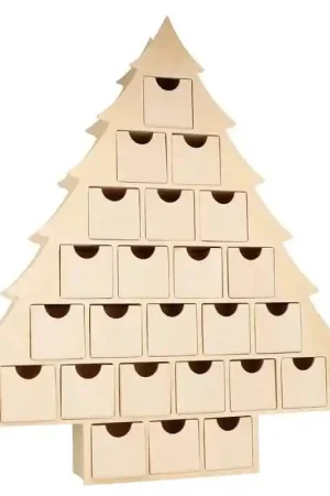 CALENDARIO DE ADVIENTO ÁRBOL NAVIDAD 45 CM Venta Final