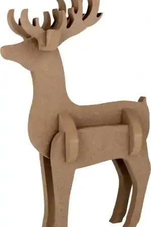 RENO DE MADERA 40x27x11 CM Imprescindible (Must-Have)