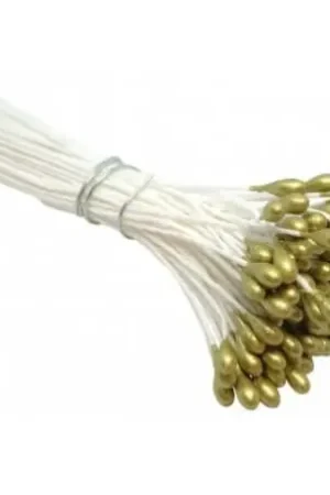 Pedido Al Por Mayor PISTILO SIMPLE PERLA ORO