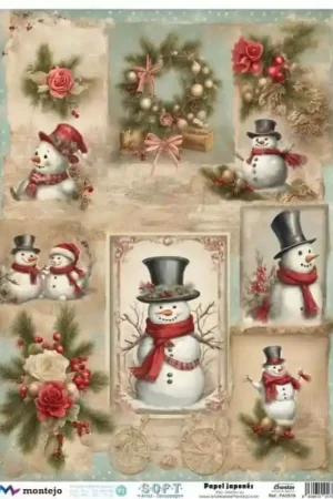 PAPEL ARROZ JAPONÉS SOFT A3 NAVIDAD Comprar En Línea