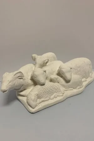 ESCAYOLA, REBAÑO CARNEROS 5x20 CM Entrega Rápida