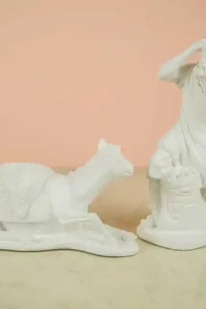 Garantía Incluida ESCAYOLA, BURRA Y MERCADER 2 PIEZAS 18 CM