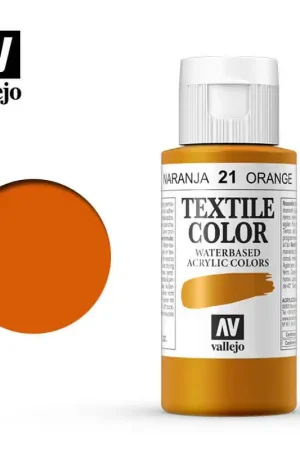 PINTURA TELA VALLEJO Nº21 NARANJA VIVO 60 ML Barato