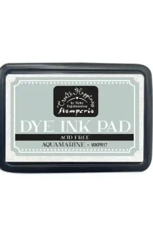 TAMPON TINTA STAMPERIA DYE INK PAD AGUAMARINA Garantía De Devolución De Dinero