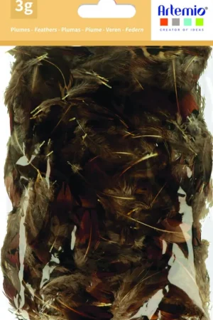 PLUMAS DE FAISÁN 3-5 CM 3 GRAMOS Envío Inmediato