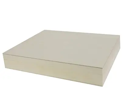 Auténtico CAJA MADERA ÁLBUM 36,5x29,5x7 CM