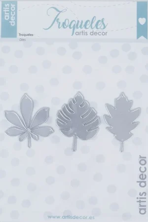 CORTADOR ARTIS DECOR HOJAS SET 3 Gran Oferta