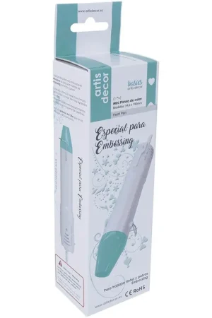 Última Versión PISTOLA DE CALOR ARTIS DECOR 130 W BLANCO/MINT