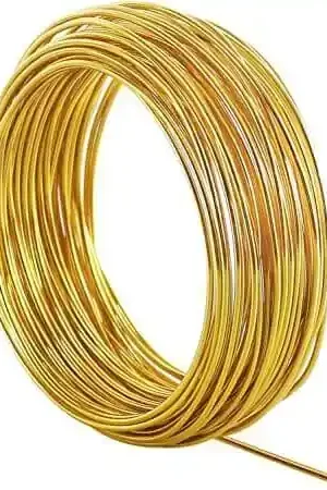 ALAMBRE 1.5 MM 5 M ALUMINIO DORADO Compra Ahora