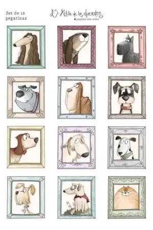 Nueva Colección PEGATINAS EL ALTILLO DE LOS DUENDES MIS ANGELITOS DE CUATRO PATAS