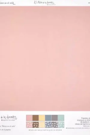 Solo Por Tiempo Limitado PAPEL SCRAP EL ALTILLO DE LOS DUENDES KIT 30x30 PELITOS EN EL SOFÁ BÁSICOS