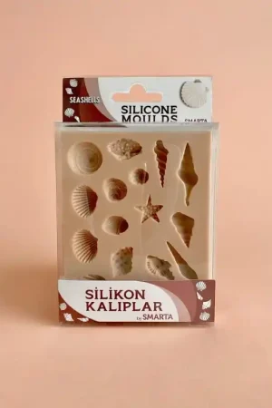 Exclusivo MOLDE SILICONA SMARTA CONCHAS MARINAS